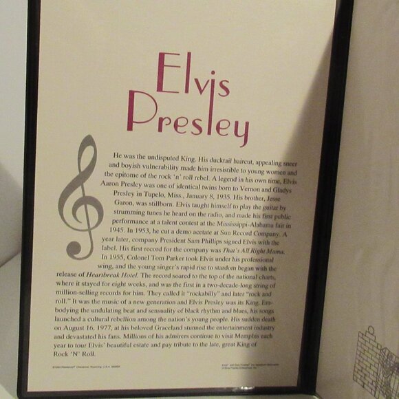 Elvis Presley, 1st Day Stamp Collectible lot, envelopes, postcard, Vintage 93 - Picture 11 of 13